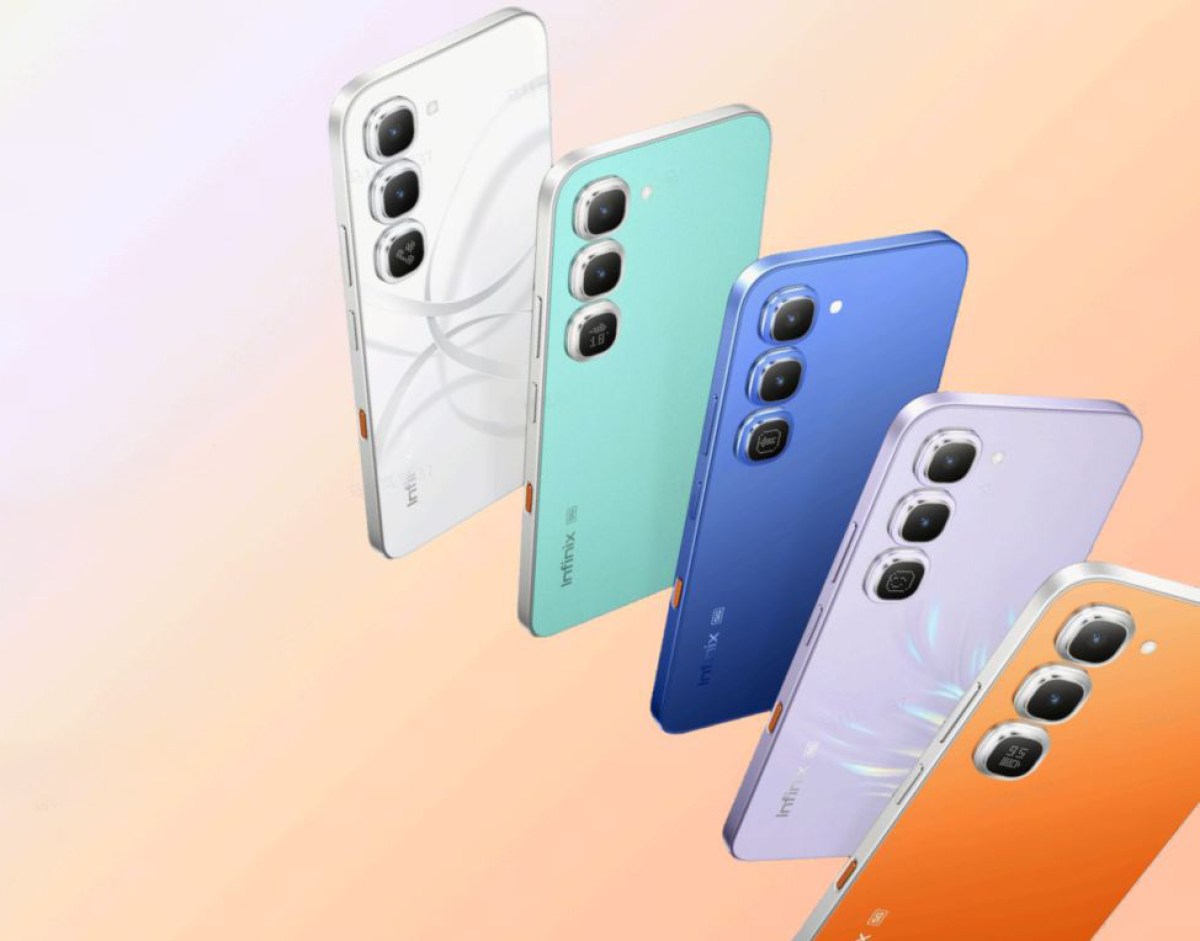 Infinix Hot 70 Pro is official, comes successful  six full   finishes