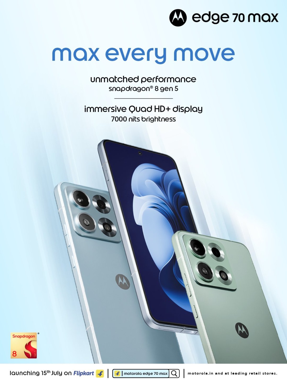 Motorola Edge 70 Max launch date and key specs revealed