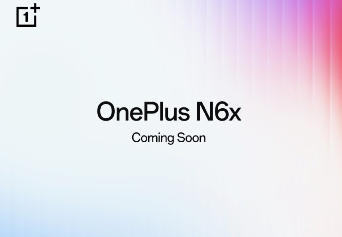 OnePlus N6x tanıtım görseli