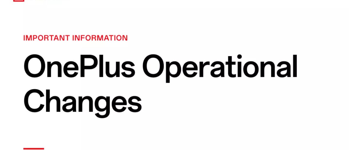 OnePlus statement about withdrawing from European and North American markets