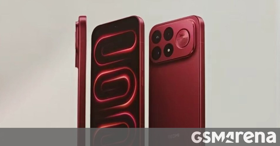 تسريبات لـ Redmi K100 Pro باللون الأحمر النابض بالحياة تسريبات لـ Redmi K100 Pro باللون الأحمر النابض بالحياة