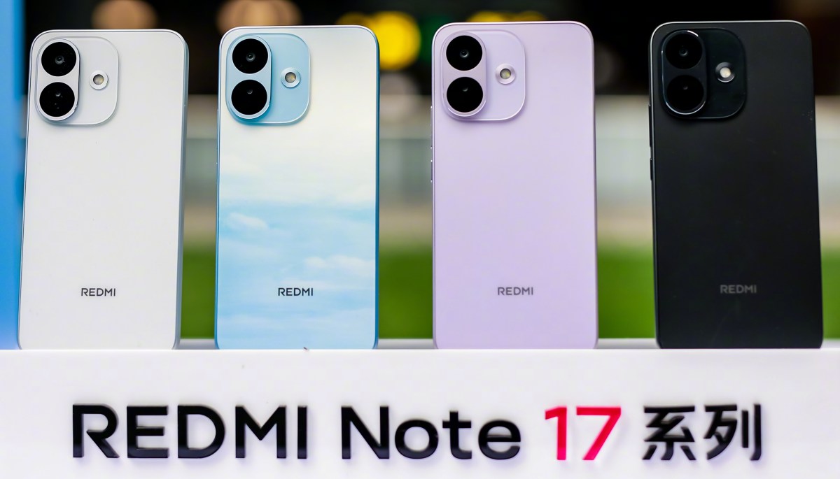 Redmi releases new color options for Note 17 and Note 17 Pro