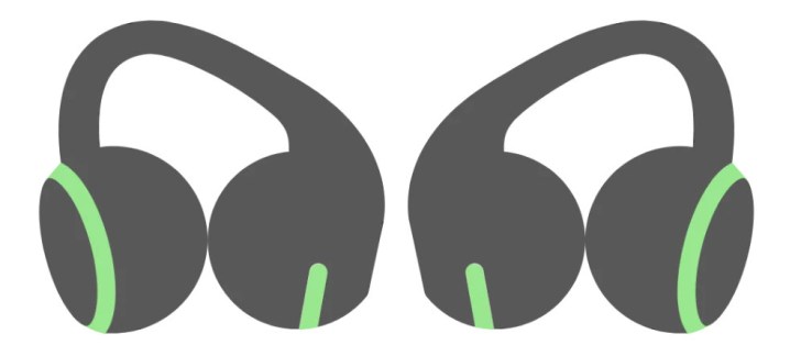 This is what the Samsung Galaxy Buds On look like