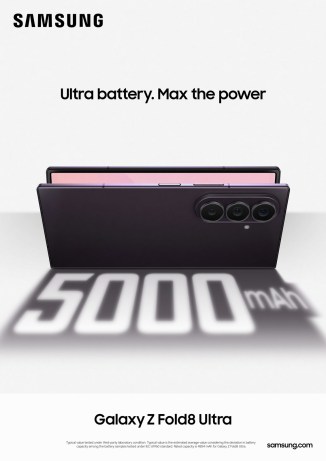 The Galaxy Z Fold8 Ultra is powered by the Snapdragon 8 Elite Gen 5 for Galaxy and a 5,000mAh battery