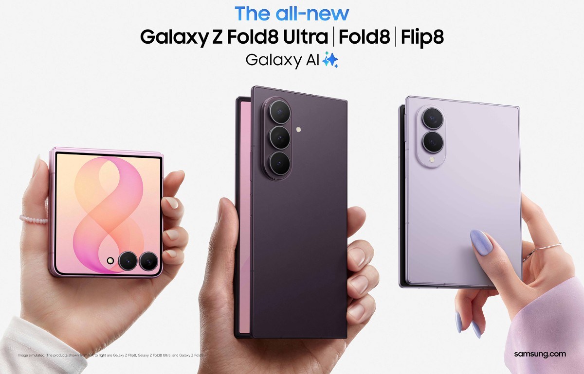 Here are the pricing details of the Galaxy Z Fold8 series and Z Flip8