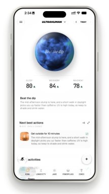 The Ultra-Sphere is a key part of the Emerald update of the Ultrahuman app