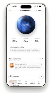 The Ultra-Sphere is a key part of the Emerald update of the Ultrahuman app