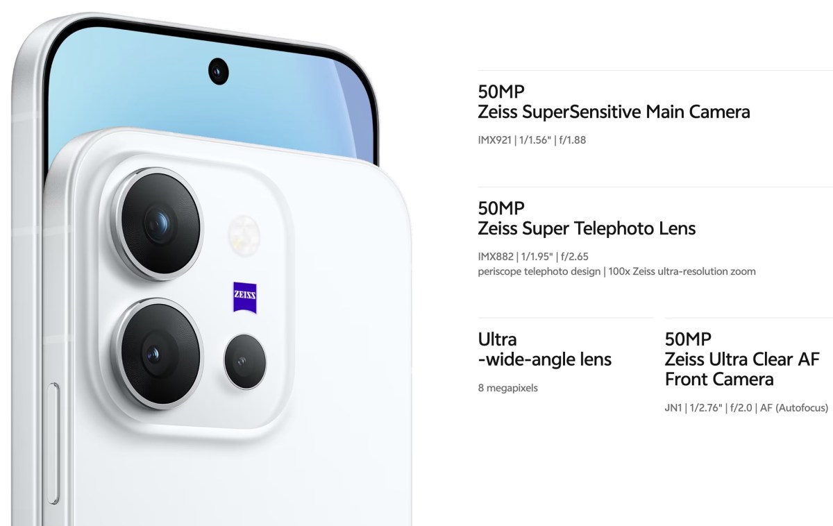 vivo X300 E is official with Zeiss-backed triple-rear camera, Snapdragon 8 Gen 5 SoC