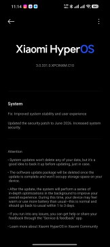 Xiaomi Mi 17 is being updated to Android 17 (Thanks for sending this!)