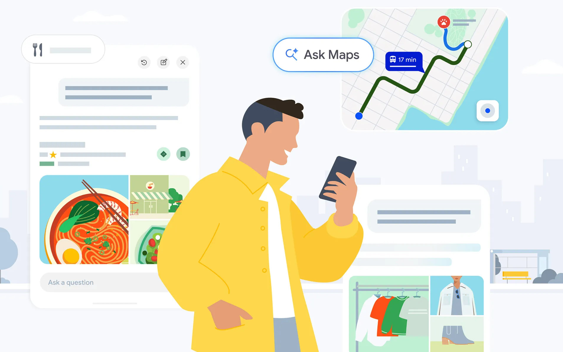 Google Maps Updates with Food Ordering