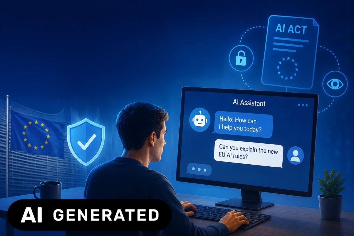 The European Commission sets new rules for transparent AI use