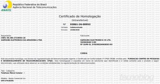Galaxy S26 FE Anatel certificate and charger (via Technoblog)