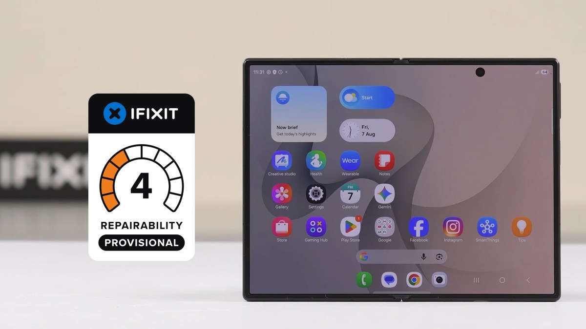 Galaxy Z Fold8 does not impress in teardown