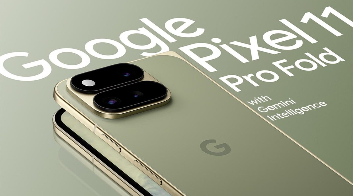 Leaked marketing material for the Pixel 11 Pro Fold (Credit @evleaks)
