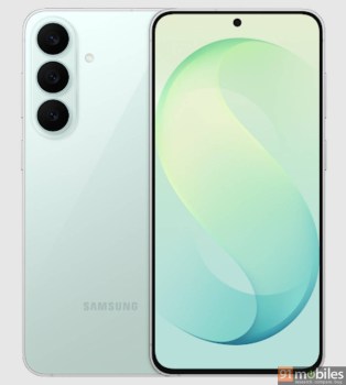 Samsung Galaxy S26 FE image and specs from the Google Play Console