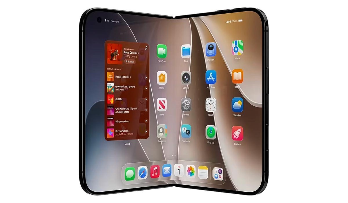 Third-generation foldable iPhone said to feature larger displays