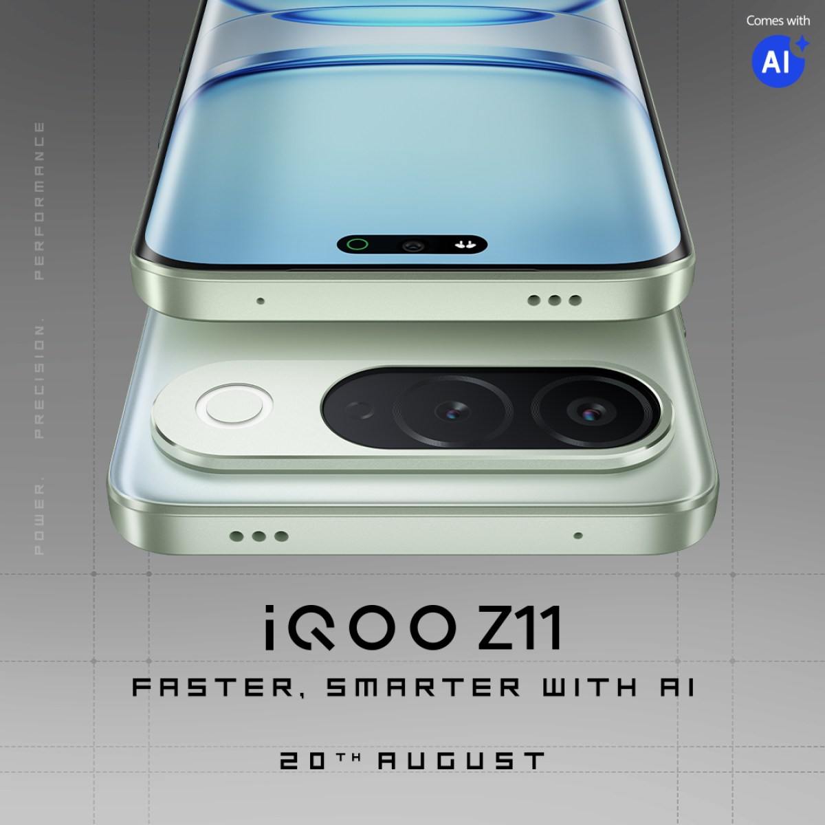 iQOO Z11 confirmed to debut in India on August 20