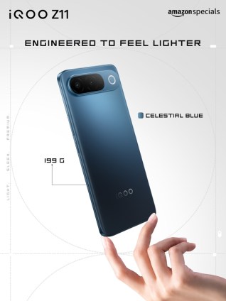 Indian iQOO Z11's color options