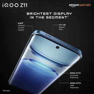 Indian iQOO Z11's display detailed