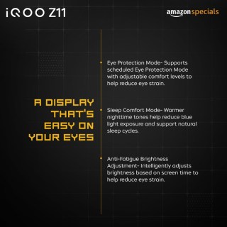 Indian iQOO Z11's display detailed