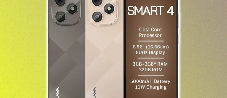 Lava Smart 4 announced with specs that sound straight out of
2016