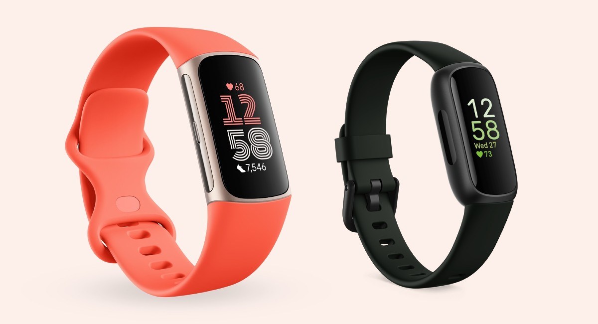 Fitbit Charge 6 (left) and Fitbit Inspire 3 (right)