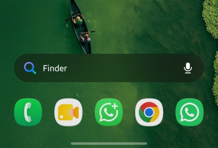 New Finder/Search options for the home screen