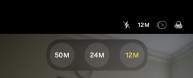 New camera app UI