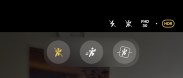 New camera app UI