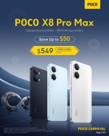 The POCO Carnival offers discounts on fan-favorite models