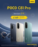 Even more POCO models are part of the Carnival