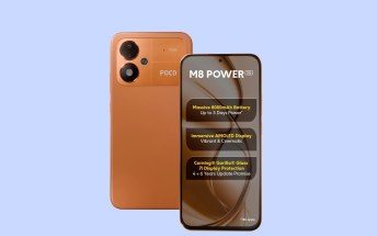 Poco M8 Power arrives with a 120Hz screen, Snapdragon 4 Gen 4 SoC, and an 8,000 mAh battery