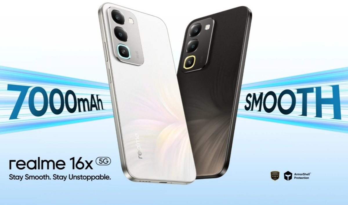 Realme 16x arrives with the Dimensity 6300 SoC, a 144Hz screen, and a 7,000 mAh battery