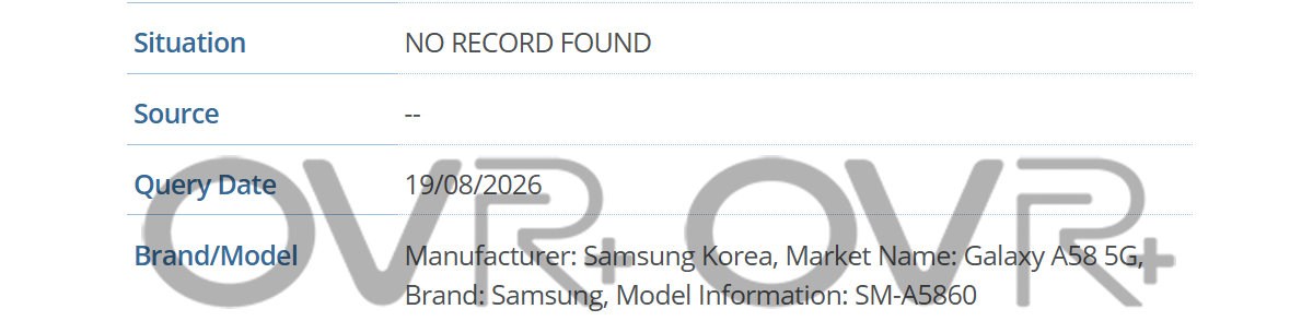 Samsung is already working on the Galaxy A58 and Galaxy XCover FR