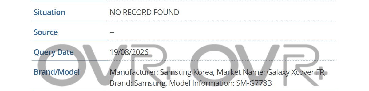 Samsung is already working on the Galaxy A58 and Galaxy XCover FR