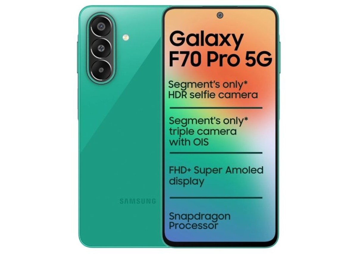 Samsung Galaxy F70 Pro is official with a 6,000mAh battery, triple camera setup