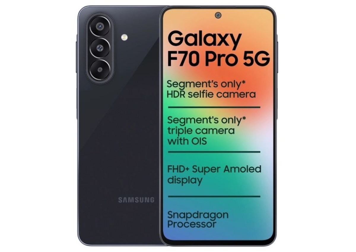 Samsung Galaxy F70 Pro is official with a 6,000mAh battery, triple camera setup