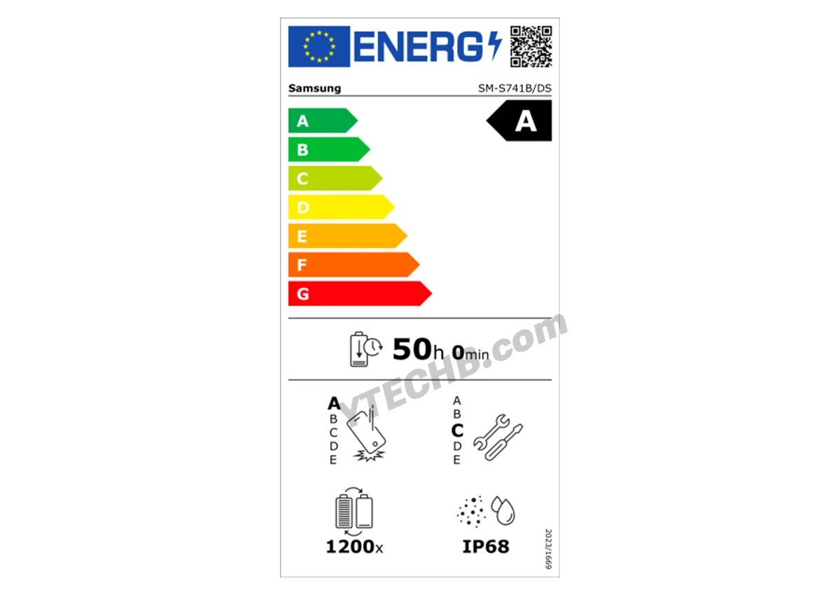 Samsung Galaxy S26 FE's European Energy Label leaks