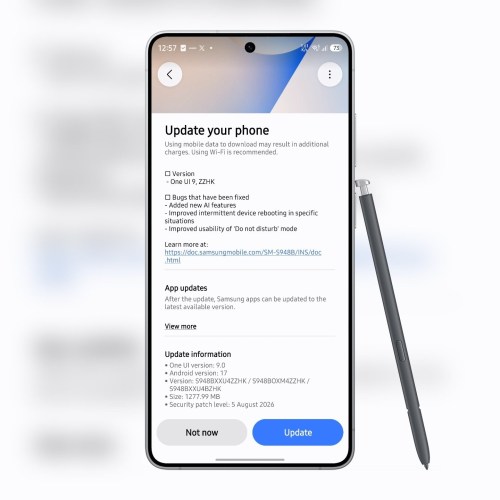 Samsung Galaxy S26 series One UI 9 Beta 7 update changelog
