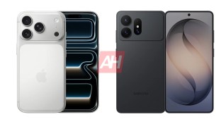 Samsung Galaxy S27 Ultra vs Galaxy S26 Ultra (left) and iPhone 17 Pro Max (right)