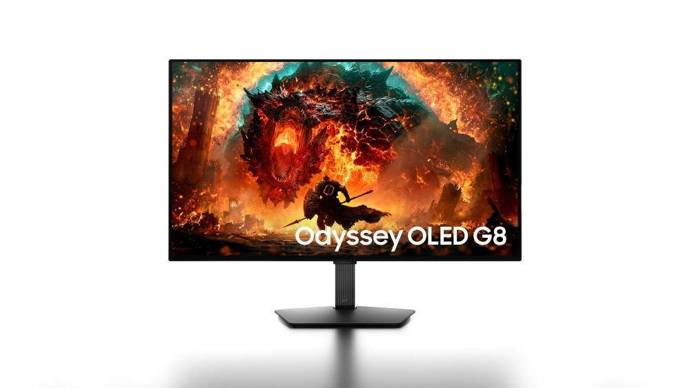 The Samsung Odyssey OLED G8 is a 32” QD-OLED display with 360Hz refresh rate