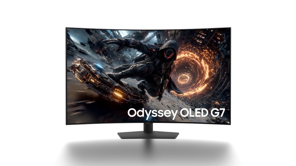 The Samsung Odyssey OLED G7 is a curved 42” 4K 165Hz OLED monitor