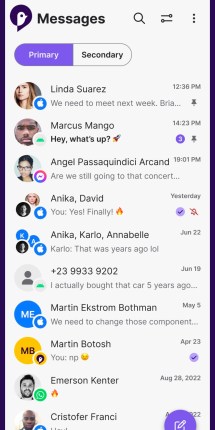 The Sunbird app promises full support for iMessage chats