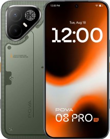 The Tecno Pova 8 Pro comes in three colors: Tundra Green