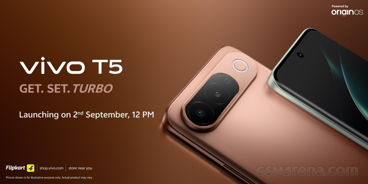 vivo T5 5G's key specs, design, and launch date revealed