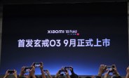 Xiaomi 18 Fold is officially coming in September with the monstrous Xring O3 chipset
