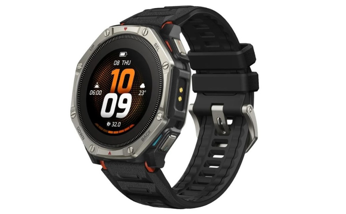 Amazfit's T-Rex Dual Solar smartwatch offers dual-sided solar charging
