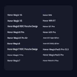 List of MagicOS 11 eligible devices