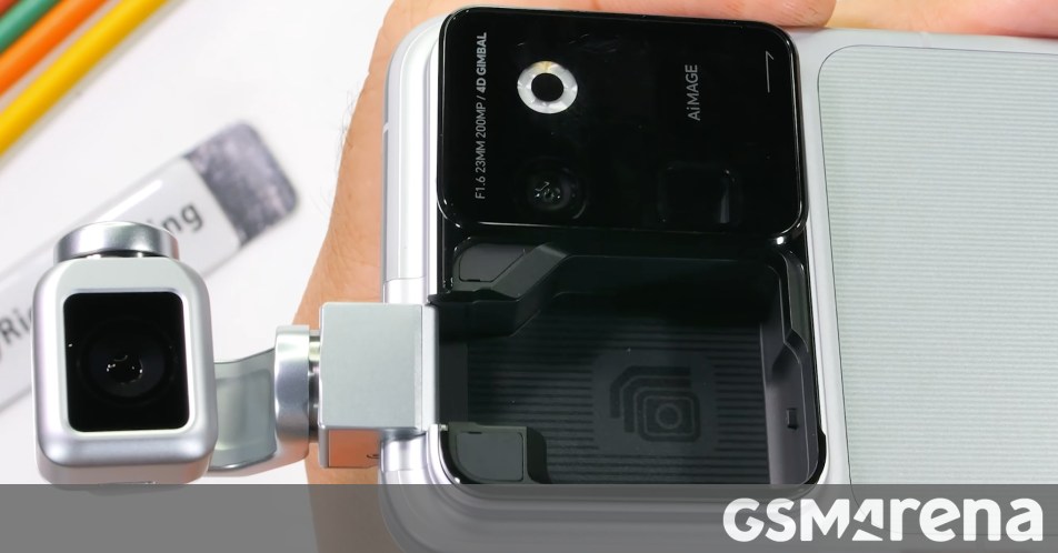 Honor Robot Phone gets bend tested and disassembled on video