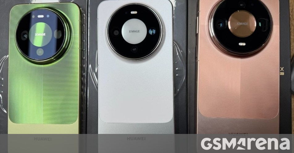 Here's our first look at the Huawei Mate 90 series, including the Mate 90 RS